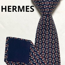 Herm s Tie H Pattern Allover Navy Series Red Series White Series