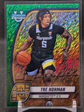 Tre Norman 2024-25 Bowman Chrome University Green Shimmer #88 (BK282)
