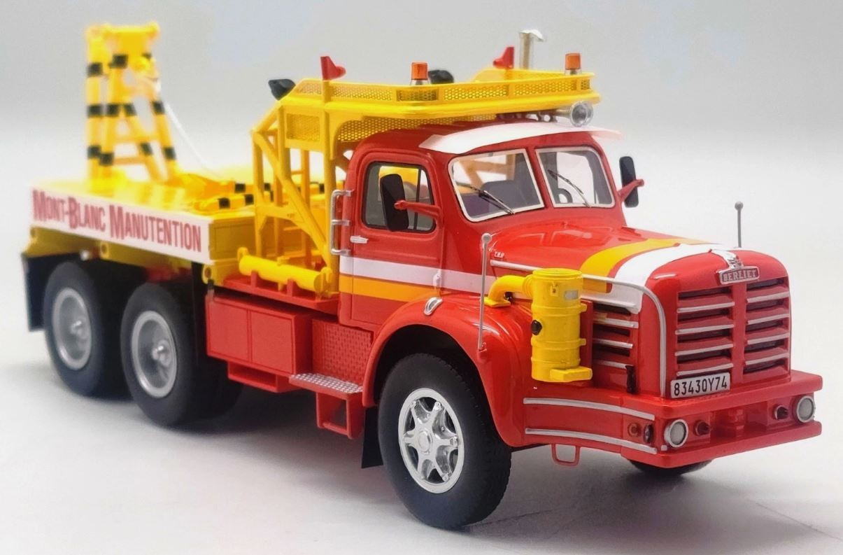 PERFEX BERLIET TBO 6x4 MontBlanc Handling décoration de bureau chic et miniature 1/43