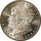 1880-S Morgan Silver Dollar OGH PCGS MS64 - Toning