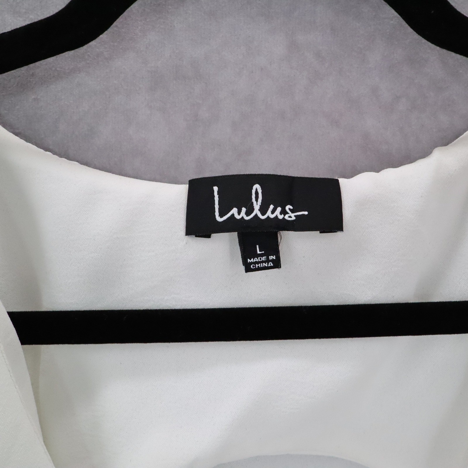 Lulus White Ruffle Wrap Romper Flutter Sleeve Tie… - image 9