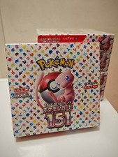 Pokemon Cards Scarlet Violet 151 Booster Box sv2a Sealed Japanese stock 1box