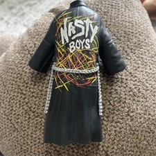 WWE Nasty Boys Black Jacket Duster Figure Accessory Diorama Marvel Legends Elite