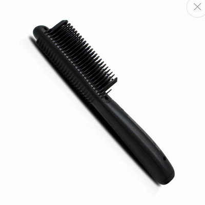 Le Chic Hair Tools Tres Chic Ionic Straightening Brush, Black Rectangular