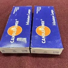 NOS CANDLEPOWER 1156 MINIATURE LAMPS 12V32CP - 20 Total