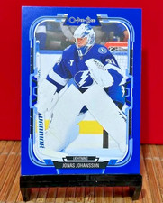2025-26 O Pee Chee  Jonas Johansson Tampa Bay Lightning #136  BLUE