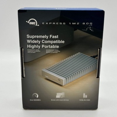New OWC Express Enclosure for NVMe M.2 SSDs OWCUS4V2EXP1M2