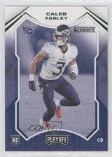 2021 Panini Playoff Rookies Kickoff Caleb Farley #249 0kv2