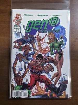 Buy 2 Get 1 FREE - Gen 13 Interactive #2 1997 Image Comics