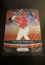 2018 Panini Chronicles - Prizm Victor Robles #20 Ruby Wave /199 (RC) Seattle