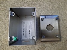 Allen Bradley 800H-1HZ4 Stainless Steel Pushbutton Enclosure