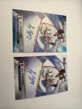 2025 Bowman's Best Kyle DeBarge Auto Blue Refractor #/150 + Base Auto Twins