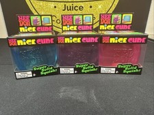 Authentic NeeDoh Nice Cube brand new Set of 3 - blue, pink, and purple