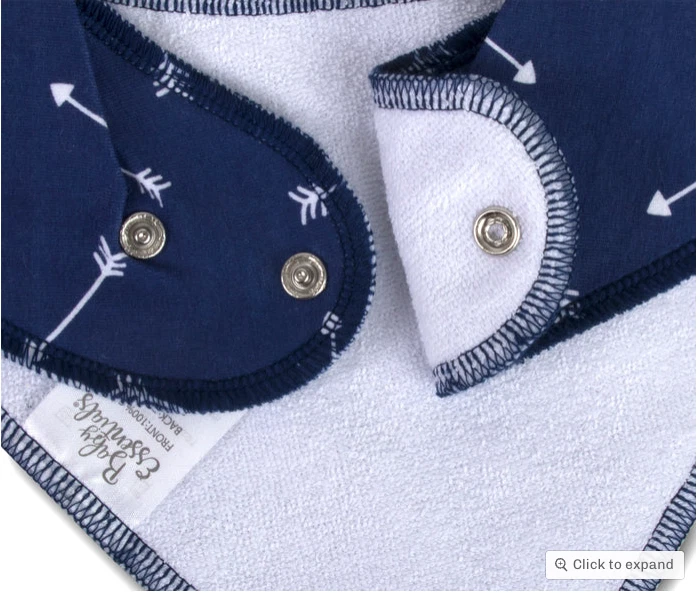 Paquete de 10 baberos bandana bebé nuevos Foto 3 de 4