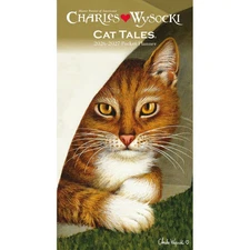 Carousel Calendars,  Wysocki Cat Tales 2 Year 2026 Pocket Planner, 12'' X 12'',