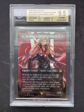 Sephiroth, Fabled SOLDIER (Borderless) (Surge Foil) (0527) Final Fantasy BGS 9.5