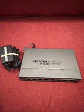 Netgear ProSAFE Plus GS108PEv3 8-Port Gigabit Switch 4-Port PoE w/ Power Supply