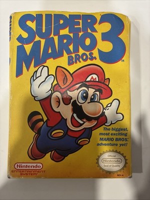 Super Mario Bros. 3 Nintendo NES 1990 complete in box with Manual