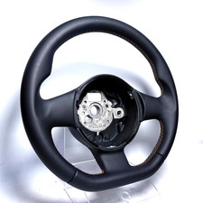 Lamborghini Gallardo Lp560 Lp570 2010 Black Leather Steering Wheel Orange Stitc
