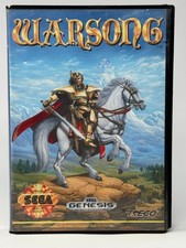 Sega Genesis Warsong - No Manual - Tested & Working
