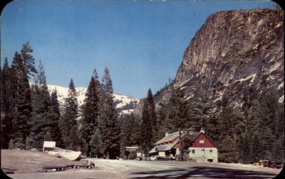 Strawberry CA Lovers Leap Ski Area Strawberry Peak vintage postcard q424