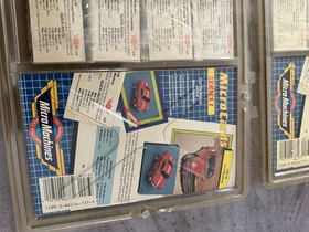 8 Vintage 1989 Galoob Micro Machines Micro Cards and book Series 1 + 2 New