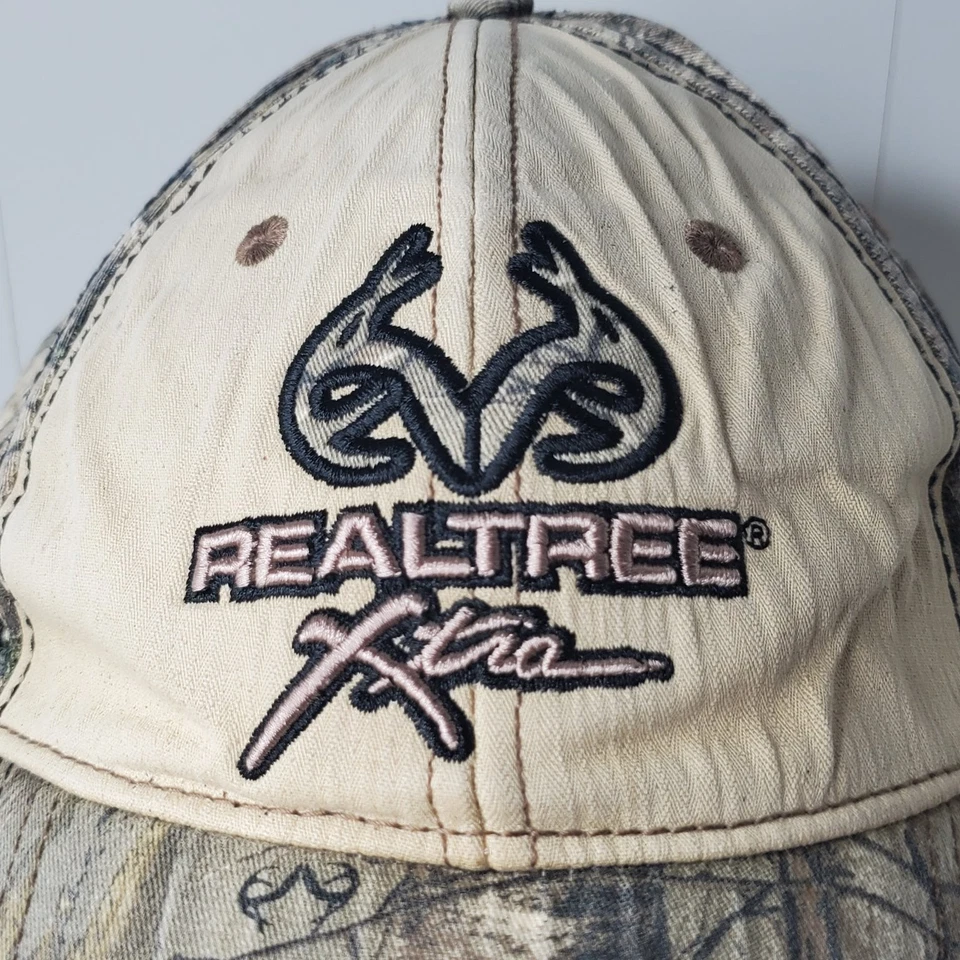 Gorra Realtree Xtra Camuflaje Bordado Logo Para Hombre L/XL Elastizada Caza Foto 3 de 4