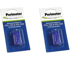 Perimeter Technologies 6-Volt Lithium Dog Collar Battery PRB-003 PWB-003 2 Pack