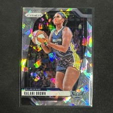 2024 Panini Prizm Ice WNBA - Kalani Brown #29 Dallas Wings