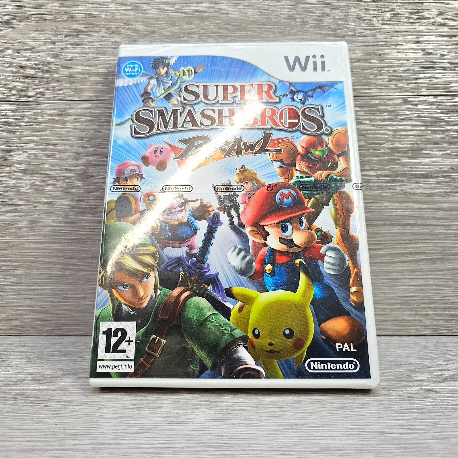 Super Smash Bros. Brawl Nintendo Wii Brand New Sealed PAL