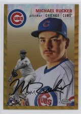 2023 Chrome Platinum Anniversary Gold Wave Refractor 43/50 Michael Rucker i6j
