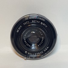 Wollensak Betax No.2 Lens ll Heavy Duty.    H