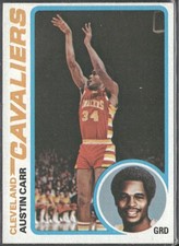 Austin Carr 1978-79 Topps #9 Cleveland Cavaliers
