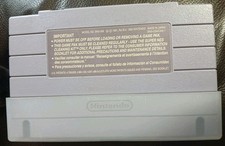 Super Mario World (Super Nintendo SNES, 1991) AUTHENTIC CARTRIDGE TESTED 