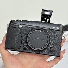 Fujifilm Fuji X Series X-E1 16.3MP Mirrorless Digital Camera Body Only Black