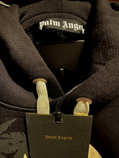 PALM ANGELS logo sunset hoodie Men  s size S Brand New with tags