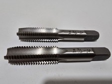 Pack Of 2 - 3/4-10 Taper Tap HSS UNC Nos Mac...