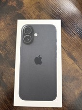Apple iPhone 16 128GB, Black, Unlocked, New in Sealed Box