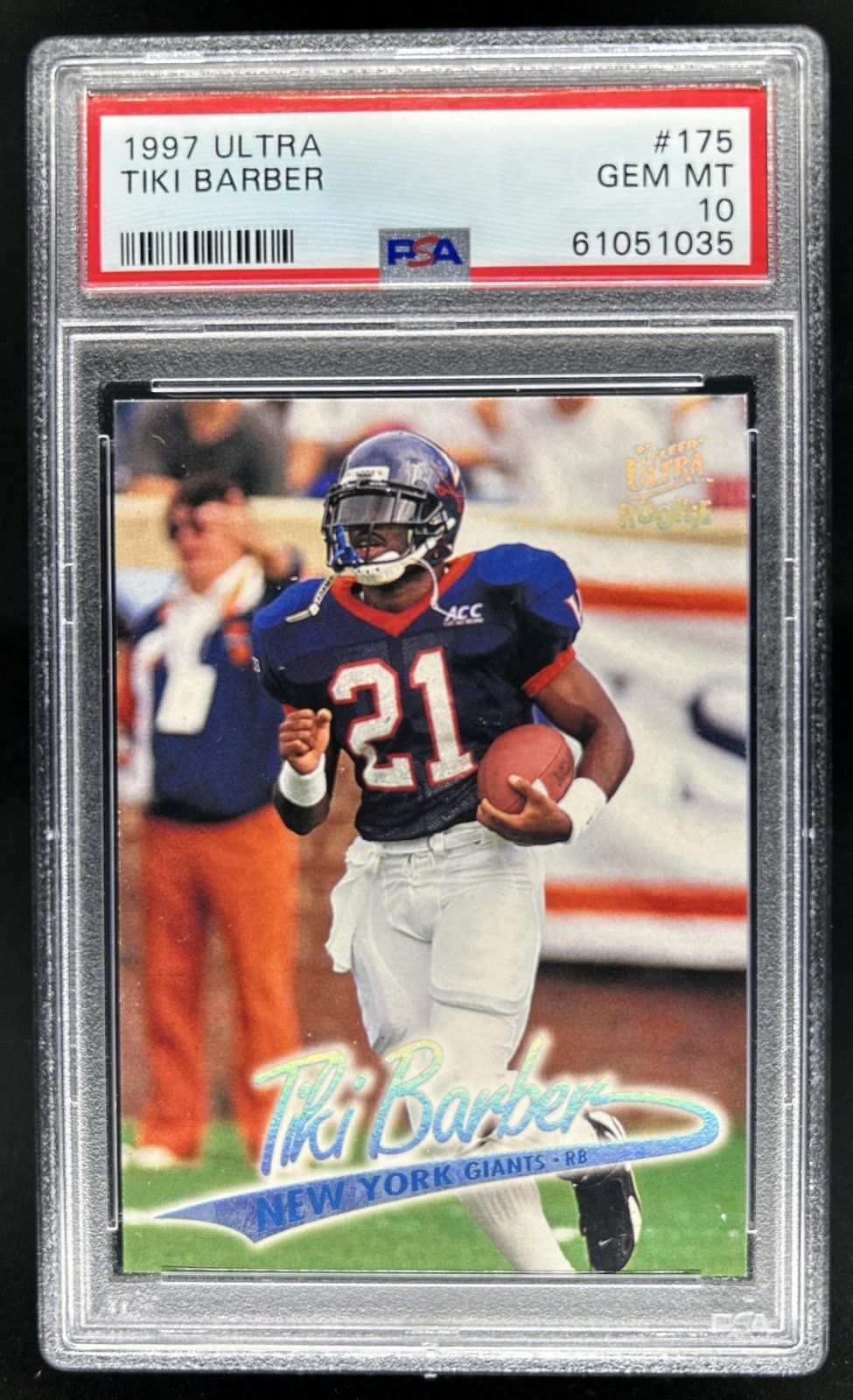 Tiki Barber Ultra #175 Base