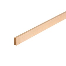 Planed Softwood Square Edge Timber (T) 12mm (W) 32mm (L) 2.1m - Pack of 16