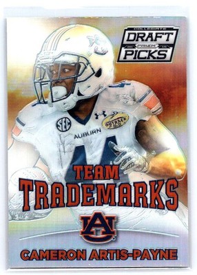 2015 Panini Prizm Collegiate Draft Picks #8 Cameron Artis-Payne Team Trademarks