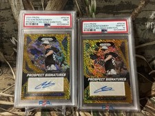 2024 Prizm Colson Montgomery Prospect Sig-Gold Shim FOTL  1/2, 2/2.