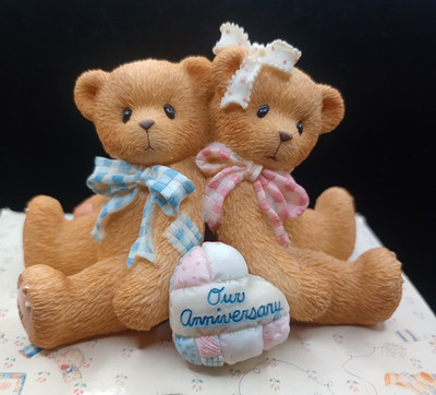Vintage Cherished Teddies You Grow More Dear With Each Passing Year Figurine