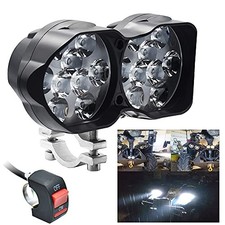 Motorcycle Driving Lights DC9-85V 3000LM Super Bright 18SMD Chips LED