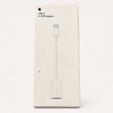 Apple USB-C to USB Adapter A1632 MJ1M2AM/A Genuine OEM White New Sealed Package