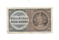 1 Krone 1940 Ro. 558a (3) Böhmen und Mähren 