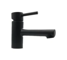 MOEN Align Single Hole Single-Handle Low-Arc Bathroom Faucet in Matte Black
