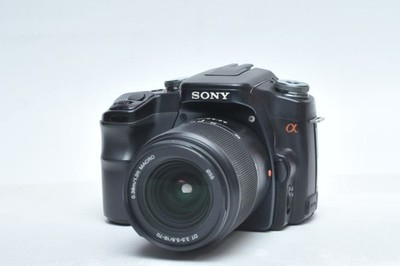 Sony Alpha A100 10.2MP Digital SLR Camera W/18-70mm Lens Kit