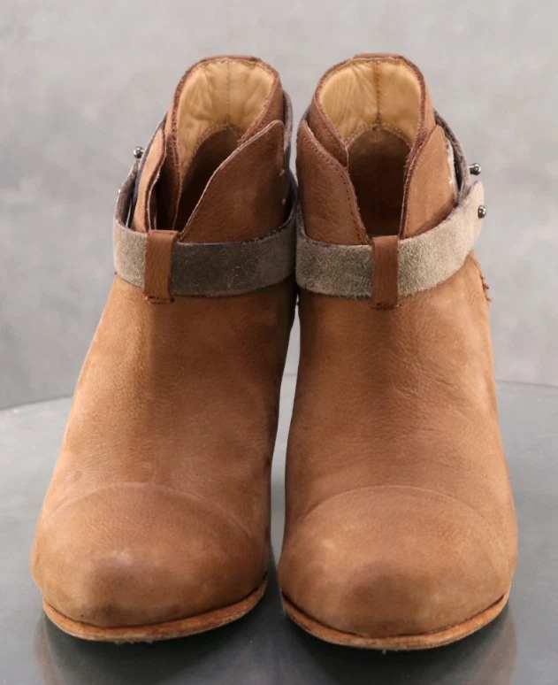 Botas para mujer Rag & Bone Harrow $360 talla EU 39 US 9 gamuza tostada Foto 3 de 4