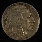 Buffalo Nickel. 1937 D. Very Fine. Lot # 9037-89-63